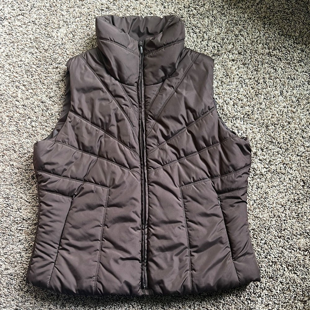 Colebrook Women’s Winter Vest, Brown, Size L